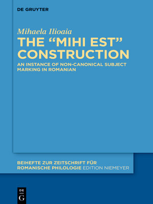 cover image of The MIHI EST construction